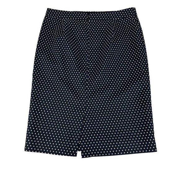J. Crew No. 2 Pencil Skirt Polka Dot Size 6 - Picture 4 of 10